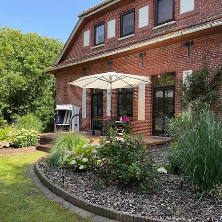 Idyllische An Der Nordsee- Alte Schule Suellwarden Tatil Evi Butjadingen