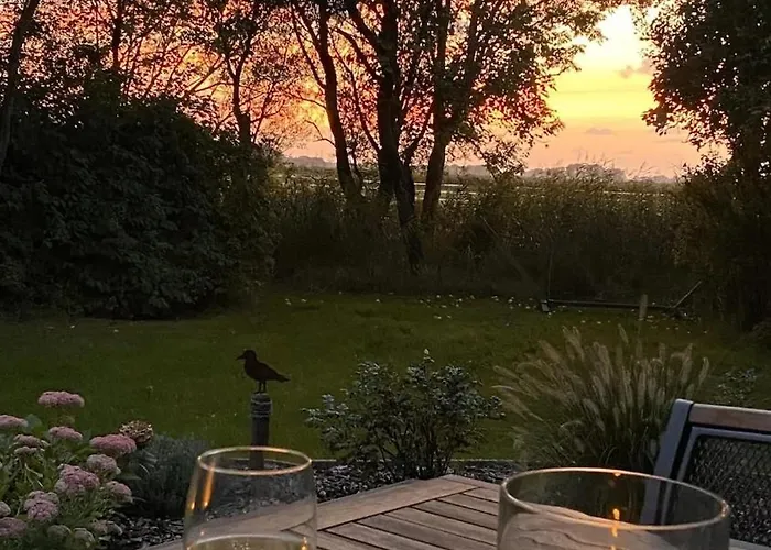 Idyllische An Der Nordsee- Alte Schule Suellwarden Tatil Evi Butjadingen