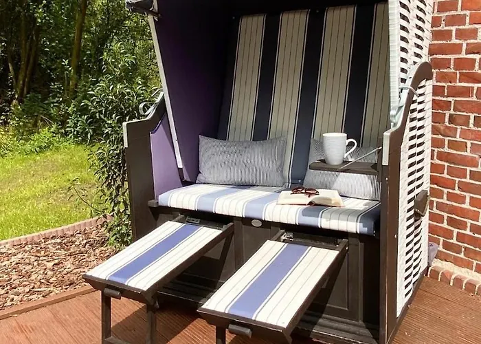 Idyllische An Der Nordsee- Alte Schule Suellwarden Tatil Evi